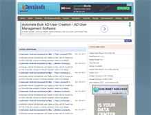 Tablet Screenshot of 4downloads.net